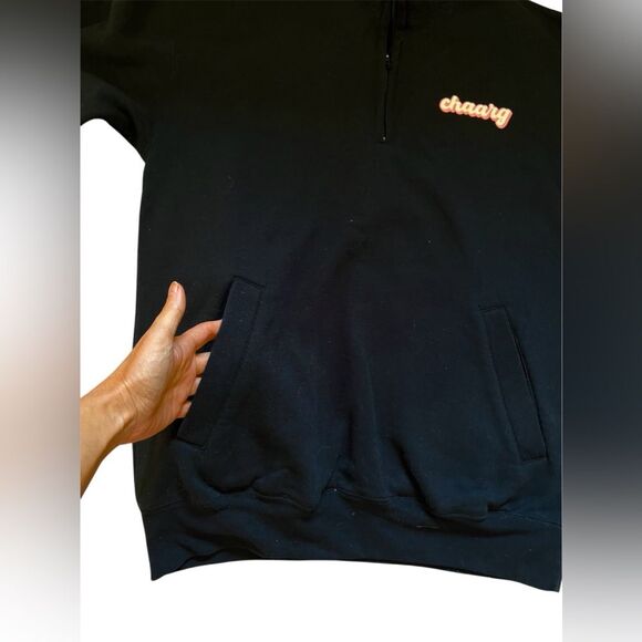 Smiley face Champion Sweatshirt 3/4 zip - Picture 4 of 7